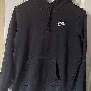 Nike Women's Black Hoodie Sweater